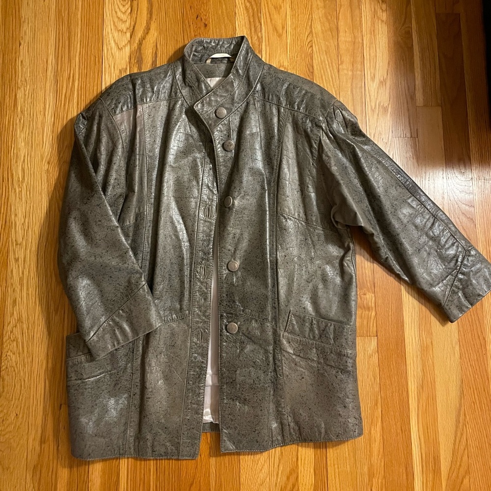 Vintage leather jacket